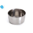 Castron inox pentru pasari, cu fixare 7.5 cm