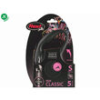 Flexi Retractabila NEGRU, S 5m/12kg, Cordelina