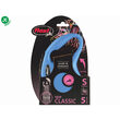 FLEXI Retractabila Compact ALBASTRU, S 5m/15 kg, Banda