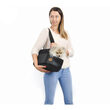 Geanta Negru cu Labute ''S''- 40x24x24 cm