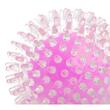 Jucarie Minge cu tepi ROZ NEW - TPR 9 cm