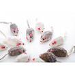 Jucarie pt pisici-Soricel 4,5 cm (blana de iepure)12buc/set