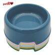 Castron rotund plastic caini,pisici, 200ml, 13.5x4.6cm PETRO