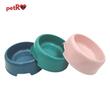 Castron rotund plastic caini,pisici, 200ml, 13.5x4.6cm PETRO
