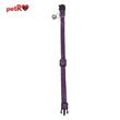 Zgarda pisici - sclipici- Violet, Siguranta, 1x20-35 cm PETRO