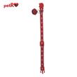 Zgarda pisici - inimioare - Rosie,1x20-35 cm PETRO