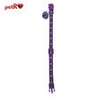 Zgarda pisici - inimioare - Mov,1x20-35 cm PETRO