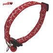 Zgarda pisici - zebra - Rosie,1x20-35 cm PETRO