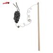 Jucarie pisica undita 30 cm Soarece gri PETRO