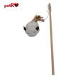 Jucarie pisica undita Minge plus alba 30 cm PETRO