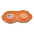 Castron dublu plastic 2x0.3 L caini, pisici, DORA