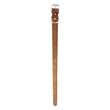 Zgarda caini medii Piele Naturala Dubla 2.3x60cm nr.26 Maro PETRO
