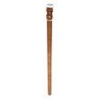 Zgarda caini mari,Piele Naturala Dubla, 3x60cm Nr.36 Maro PETRO