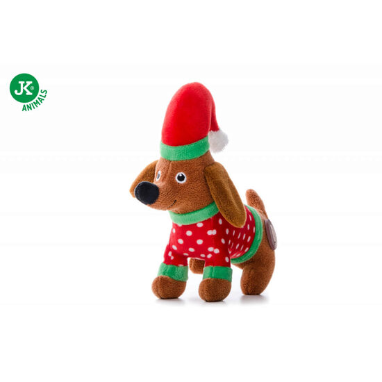 Jucarie Craciun catel de plus 17 cm