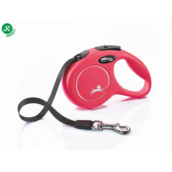 Flexi Reatractabila Compact, ROSU XS, 3m/12kg, Banda