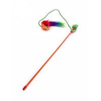 Jucarie pentru pisici Undita TPR si plus 40 cm