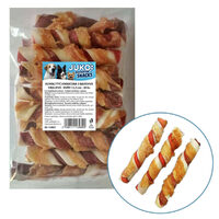 Rulou Piele de bovina cu carne de pui(25-30 gr)/20 buc