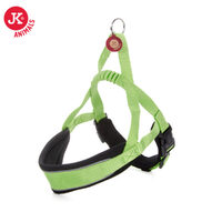 Ham caini COMFORT nylon moale 58-66cm L Verde