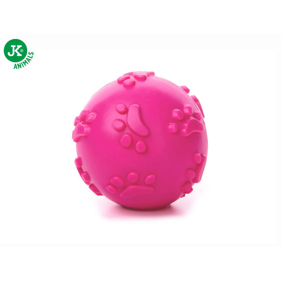 Jucarie TPR Minge sunet 8 cm ROZ