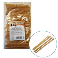 Bat Rasucit natur piele vita 4-6 mm JUKO - 100 buc/pac