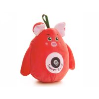 Jucarie plus squeaky portocaliu 16 cm JK
