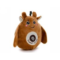 Jucarie plus squeaky maro 16 cm JK