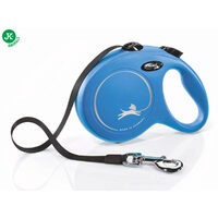 FLEXI Retractabila Compact, ALBASTRA, L 5m/50 kg, Banda