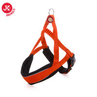 Ham caini COMFORT nylon moale 58-66cm L Portocaliu