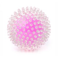 Jucarie Minge cu tepi ROZ NEW - TPR 9 cm