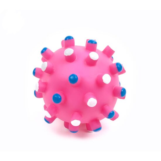 Jucarie vinyl minge cu tepi 11 cm