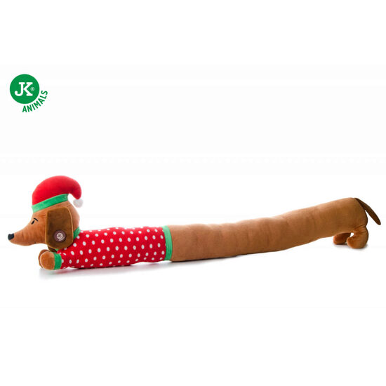 Jucarie Craciun catel de plus XXXL/96 cm