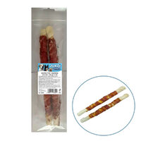 Styck cu Rata 2 buc.(piele de bovina si carne de rata)2x25,5 cm