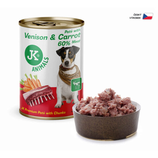 JK Pate Vanat-morcovi 400 gr