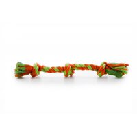 Jucarie Sfoara bumbac 3 Noduri- 35 cm