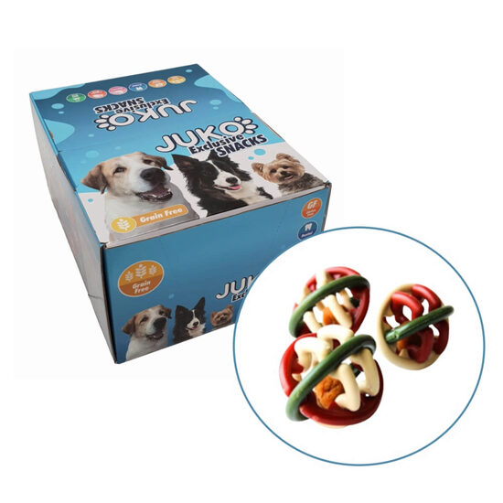 Denta Minge cu carne pui 8x6 cm - 1,5 kg