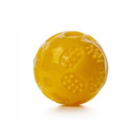 Jucarie TPR Minge tare 6 cm galbena