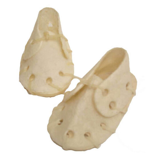 Papuc ALB 7,5 cm JUKO