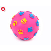 Jucarie vinyl minge cu labute 7,6 cm