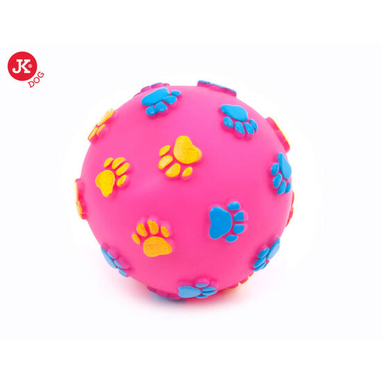 Jucarie vinyl minge cu labute 7,6 cm