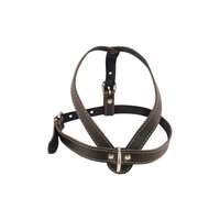 Ham caine mediu piele naturala Nr.3 Negru 2.4 x 61-78cm PETRO