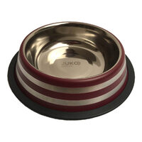 Castron caini medii, inox antiderapant, STRIP 0.8 L