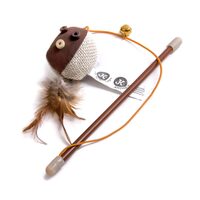 Jucarie pt pisici-minge cu iarba pisicii-18 cm