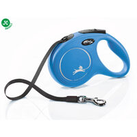 FLEXI Retractabila Compact, ALBASTRU, M 5m/25kg, Banda