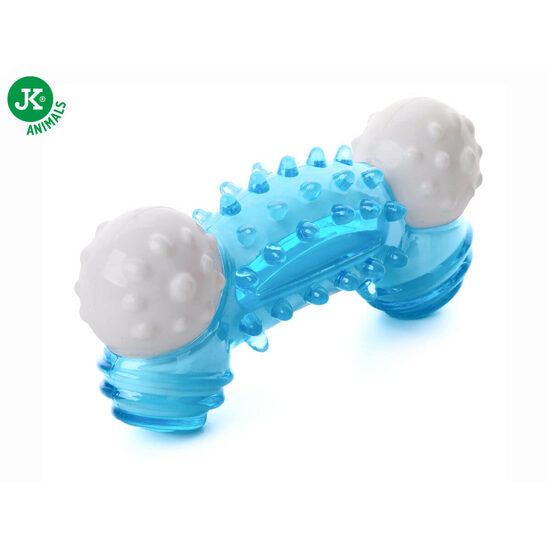 Jucarie Os-solid TPR+ Nylon 12,5 cm ALBASTRA