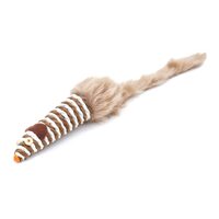 Jucarie pt pisici-soarece sisal blanita-28 cm