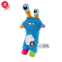 Jucarie plus-mop Monster ALBASTRA 28 cm