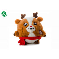 Jucarie Craciun minge de plus-ren 19 cm