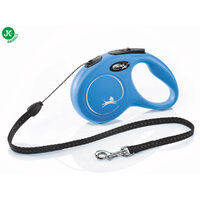 Flexi Retractabila ALBASTRU, S 5m/12kg, Cordelina