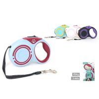 Lesa retractabila caini, Cerc, Banda 3m - 15Kg 