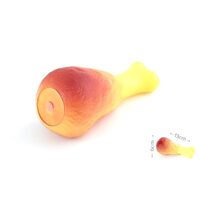 Jucarie caini din vinyl, Coapsa pui, 13x6cm